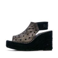 Sandales Compensées Noir Femme Replay Jess Punk