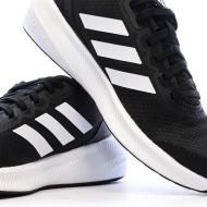 Baskets Noires/Blanches Femme Adidas Runfalcon vue 7