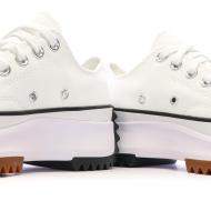 Baskets Blanches Femme Converse Run Star Hike 168817C vue 7
