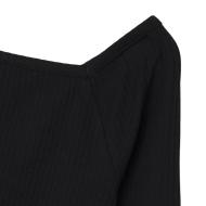 T-shirt Manches Longues Noir Fille Name it Fotilia vue 3