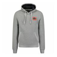 Sweat Gris Clair Homme Geographical Norway Fondant Light