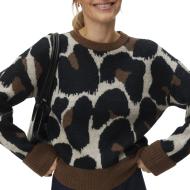 Vero Moda Leonie Women’s Black/Brown Jumper
