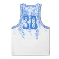 Maillot de basket Blanc/Bleu Femme Puma Stewie X City vue 2