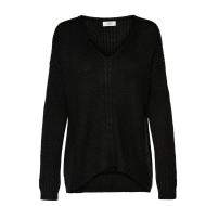 Pull Noir Femme JDY New Megan vue 3