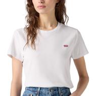 T-Shirt Blanc/Rouge Femme Levi's Perfect Neutrals