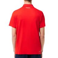 Polo-Shirt Rot Herren Lacoste Ansicht 2