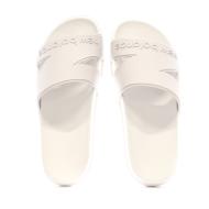 Claquettes Blanc/Gris Homme New Balance Linen pas cher