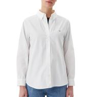 Chemise Rayure Blanche Femme Tommy Hilfiger Pinstripe pas cher