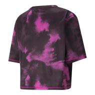 T-shirt de Running Noir Femme Puma Crop Stee vue 2