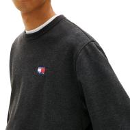 Sweat Noir Homme Tommy Hilfiger Badges vue 2