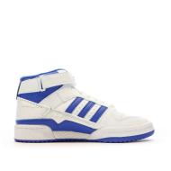 Baskets Blanc/Bleu Garçon Adidas Forum Mid vue 2