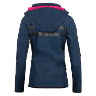 Parka Softshell Marine/Rose Femme Geographical Norway Reine vue 2