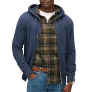 Sweat Zippé Marine Homme Superdry Essential pas cher