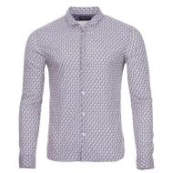 Chemise Blanc à motif Homme Teddy Smith Caster