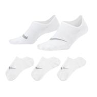 x3 Paires de Chaussettes Blanches Femme Nike Everyday pas cher