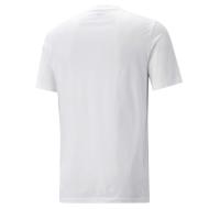 T-Shirt Blanc Homme Puma Graphics674477 vue 2