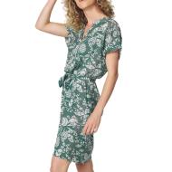 Robe Kaki à Fleurs Femme TBS JANIEROB