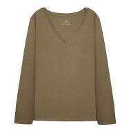 T-shirt Kaki Femme Teddy Smith Miana