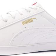 Baskets Blanche/Rose Femme Puma Vikky Lopro vue 7
