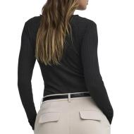 T-Shirt Manches Longues Noir Femme JDY Fransiska vue 2