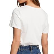 T-shirts Blanc Femme Morgan Serigraphie 241 DVEGAS vue 2