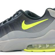Baskets Grise/Jaune Fluo Garçon Nike Air Max Invigor vue 7