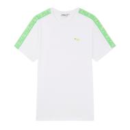 T-shirt Blanc/Vert Homme Fila Gaston pas cher