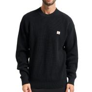 Pull Noir Homme Calvin Klein Jeans Waffle pas cher