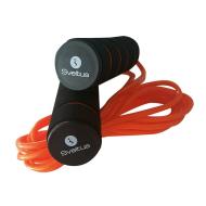 Corde à sauter PVC lestable Orange/Noir Sveltus vue 2