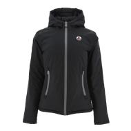 Doudoune réversible à capuche Noire Femme Jott Vienne 9010