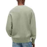 Sweat Vert Homme Tommy Hilfiger Washed vue 2