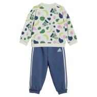 Survêtement Bleu/Blanc Fille Adidas Fruit vue 2