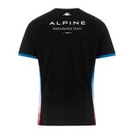 T-shirt Noir/Turquoise Homme Kappa Adirend vue 2