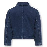 Veste en Jean Bleu Foncé Fille ONLY Heart vue 2