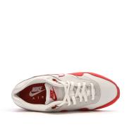 Baskets Blanches/Rouge Garçon Nike Air Max 1 vue 4