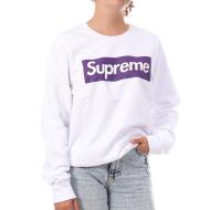 Sweat Blanc/Violet Femme Supreme Grip Maya