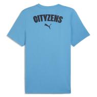 Manchester City T-shirt Bleu Homme Puma Casuals 24/25 vue 2