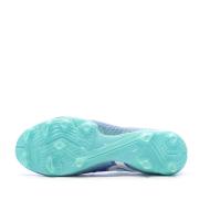 Chaussures de Football Bleues Homme Puma Future 7 Match+ LL FG/AG vue 5