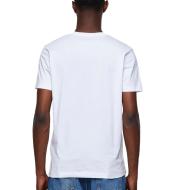 T-shirt Blanc Homme Diesel T-Diegos vue 2