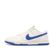 Baskets Blanc/Bleu Homme Nike Dunk Low Retro pas cher