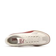 Baskets Blanc/Rouge Mixte Puma Army Trainer vue 4