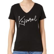 T-shirt Noir Femme Kaporal Jayone