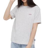 T-shirt Gris Chiné Femme Vans Boxy pas cher