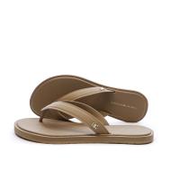 Tongs Beige Femme Tommy Hilfiger Scandi Premium pas cher