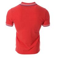 Polo Rouge/Bleu Homme Teddy Smith Pasian vue 2