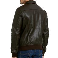 Blouson cuir Marron Homme Schott Mens Leather Pilot vue 2