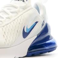 Baskets Blanches/Bleu Homme Nike Air Max 270 vue 6