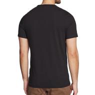 T-shirt Noir Homme Guess Maksim vue 2