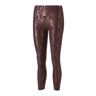Legging Bordeaux Femme Puma Deco Glam High Waist 7/8 pas cher