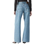 Jean Bleu Femme Levi's XL Straight Med Indigo A8701 vue 2